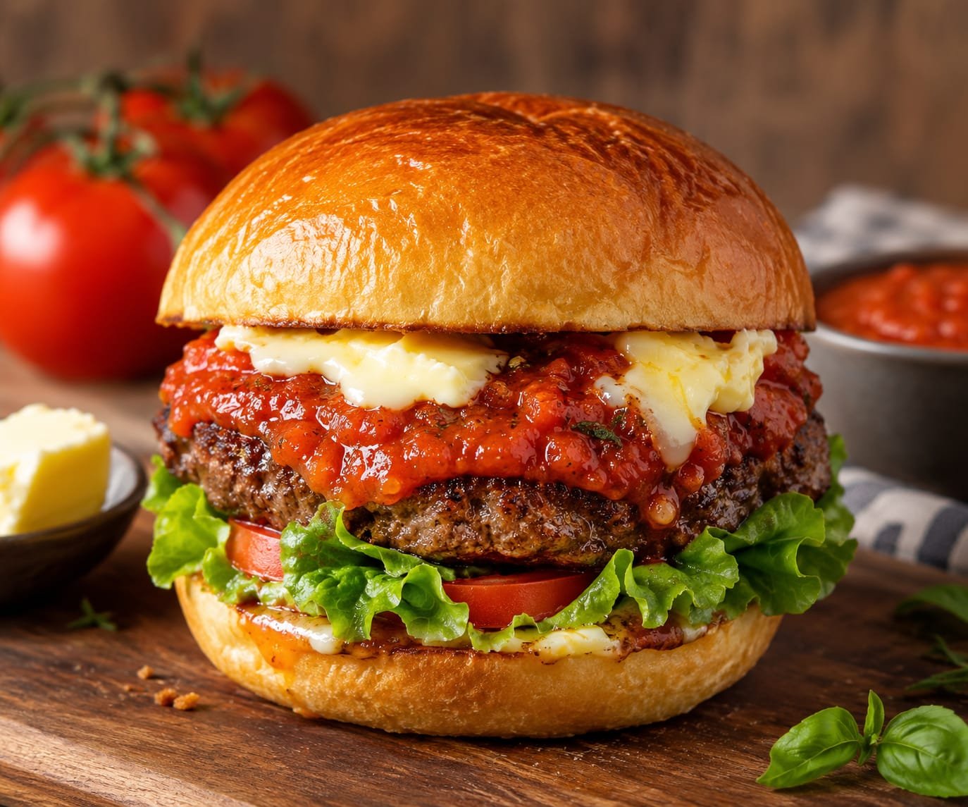 Bloom Bitez Signature Sauce Burger